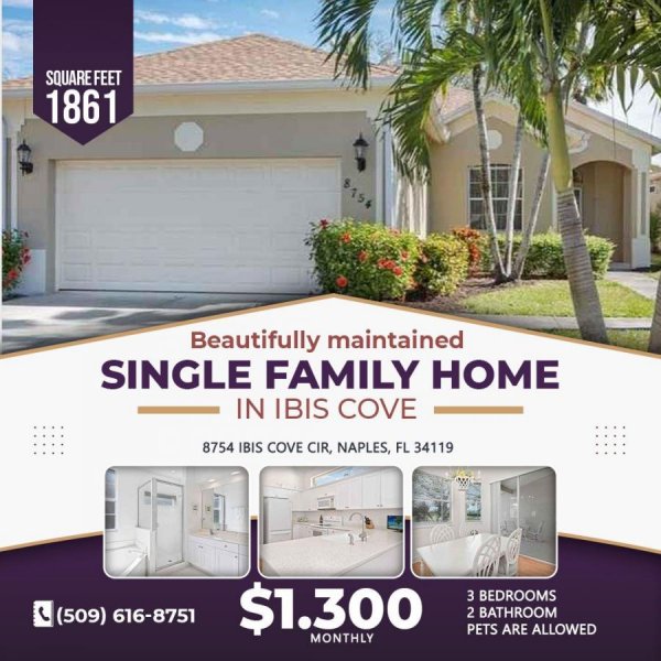 Casa en Renta en  Ibis Cove, Florida