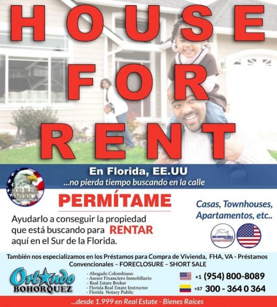 Foto Casa en Renta en Broward, Hollywood, Florida - U$D 1.600 - CAR2499 - BienesOnLine